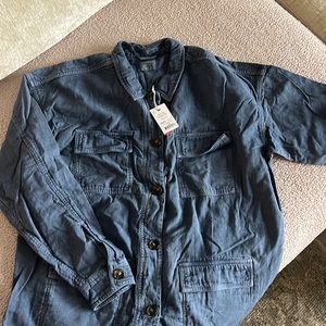 Brand new Marine Layer shirt jacket (size L)